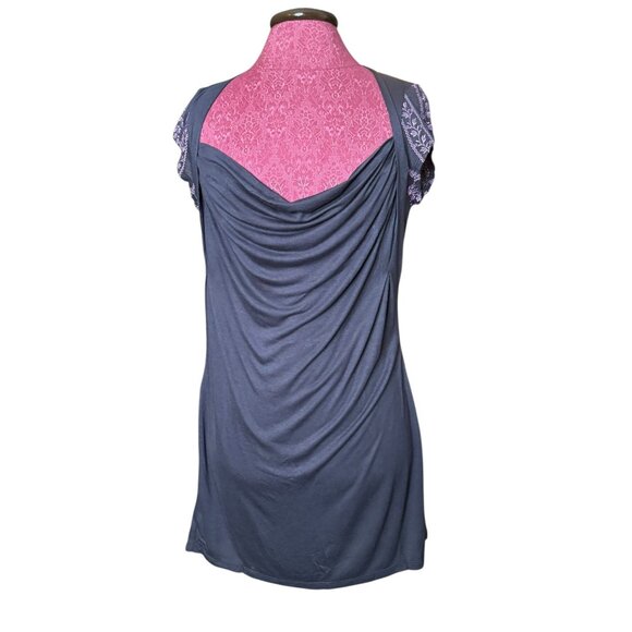 Becca By Rebecca Virtue Draped Front Top - Picture 1 of 6